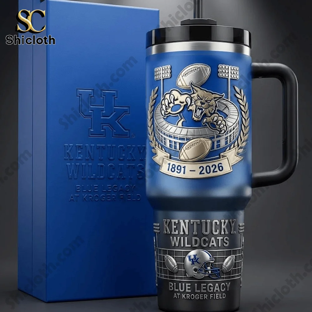 Alternative view of Kentucky Wildcats Blue Legacy At Kroger Field Tumbler