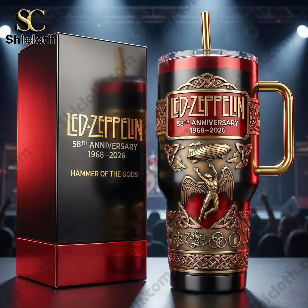 Alternative view of Led Zeppelin 58th Anniversary Commemorative Tumbler