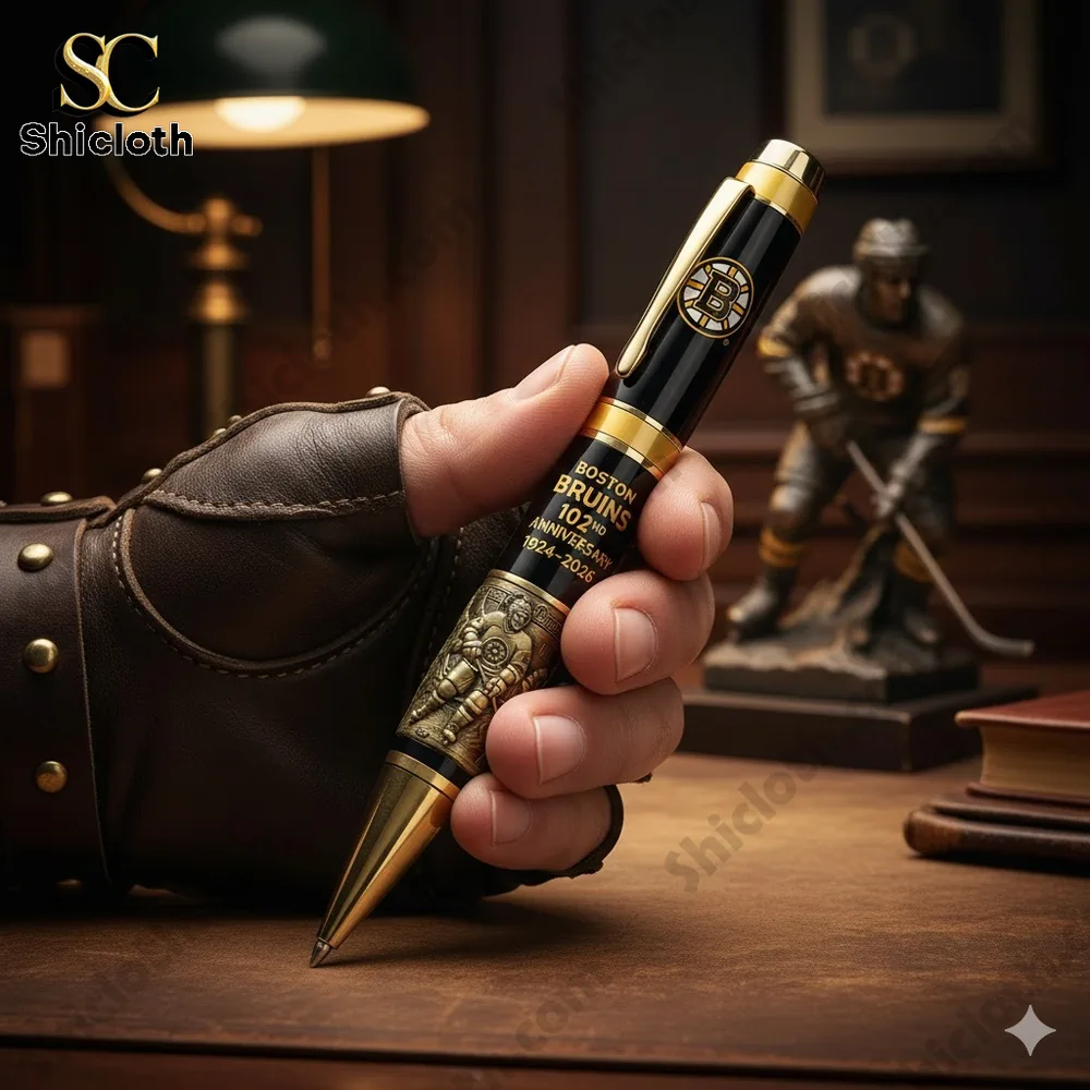 Limited Edition Boston Bruins 102nd Anniversary Commemorative Executive Pen
