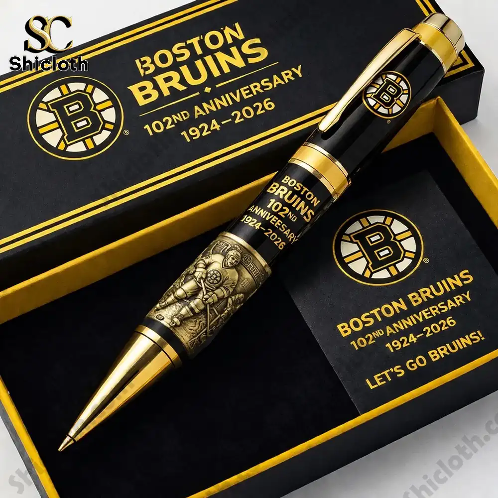 Alternative view of Limited Edition Boston Bruins 102nd Anniversary Commemorative Executive Pen