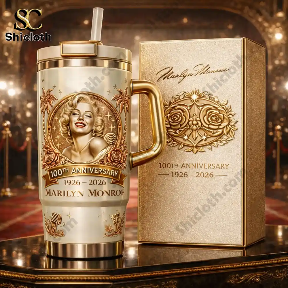 Alternative view of Marilyn Monroe 100th Anniversary Commemorative Tumbler