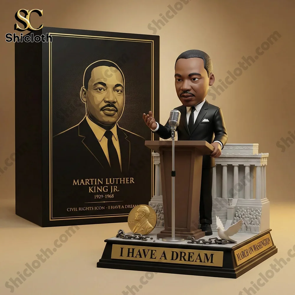 Alternative view of Martin Luther King Jr I Have a Dream Commemorative 3D Figurine