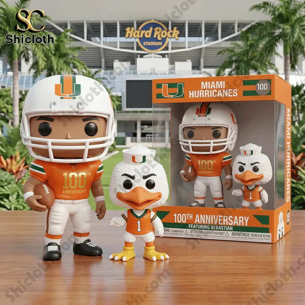 Miami Hurricanes 100th Anniversary Commemorative Editon Pop Figure