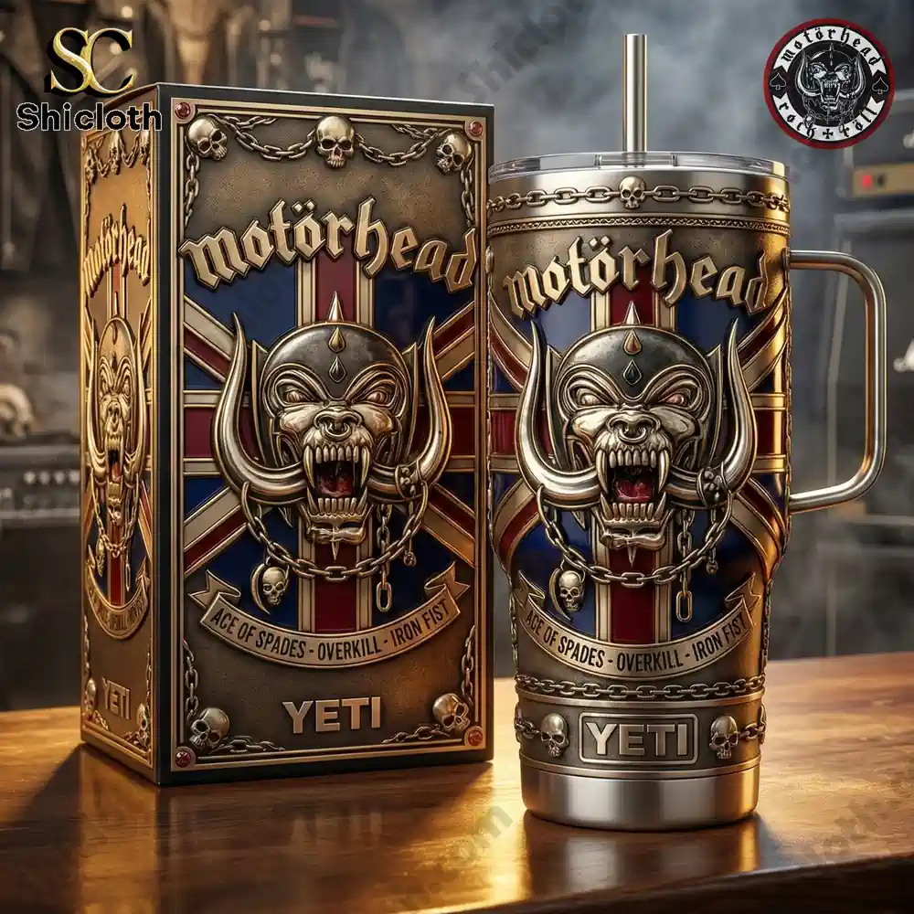 Motorhead Yeti mug with premium box display!