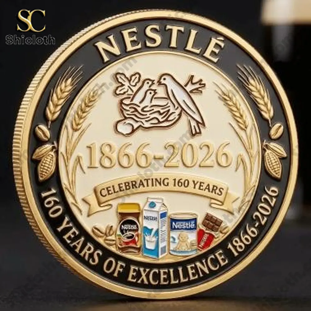 Nestle one hundred sixty years anniversary commemorative medallion!