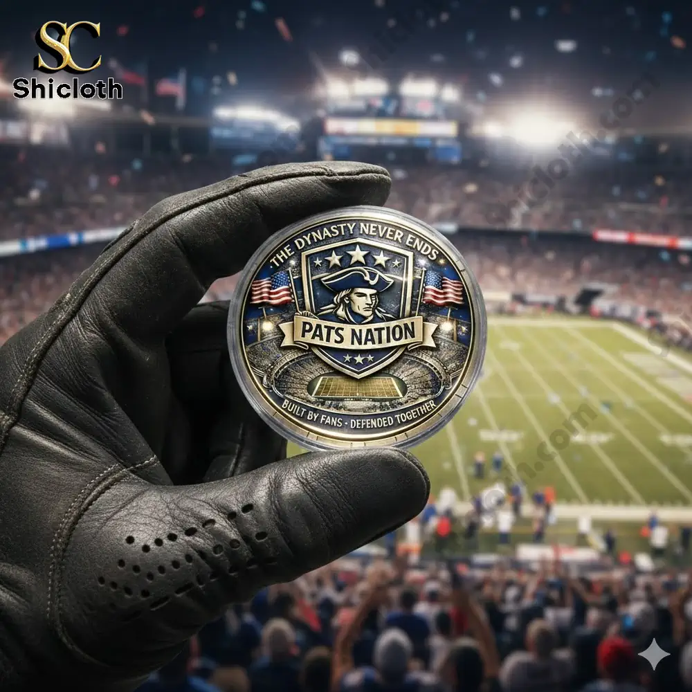 New England Patriots Fan Power Commemorative Coin