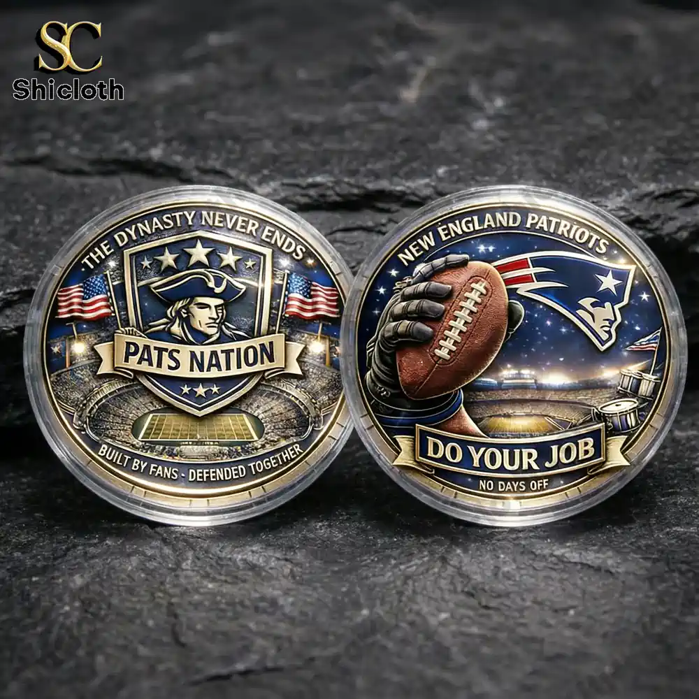 Alternative view of New England Patriots Fan Power Commemorative Coin