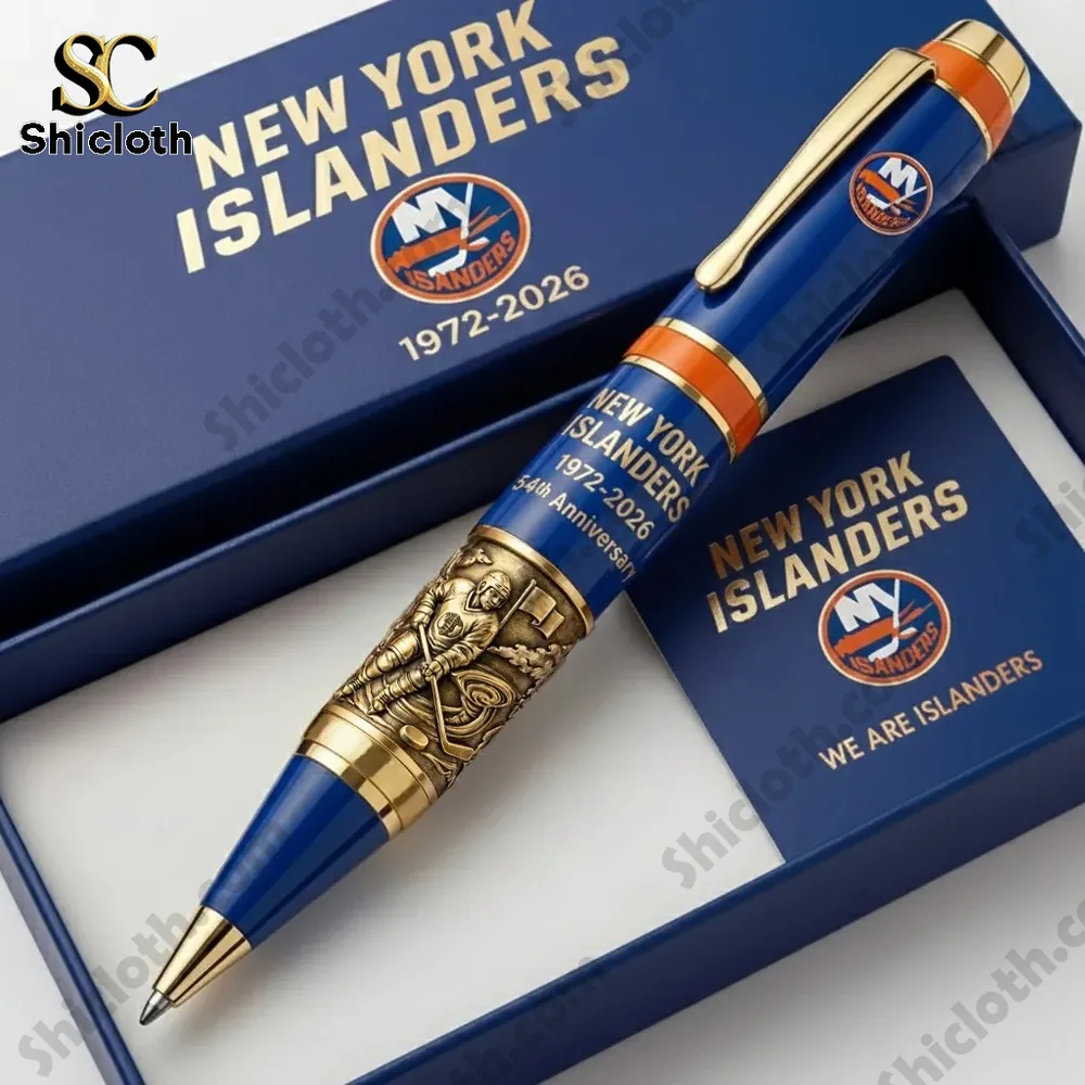 Alternative view of New York Islanders 54th Anniversary Commemorative Luxury Pen