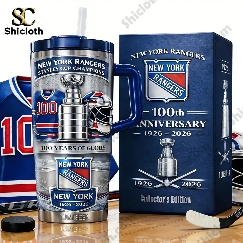 Alternative view of New York Rangers 100TH Anniversary Tumbler Cup