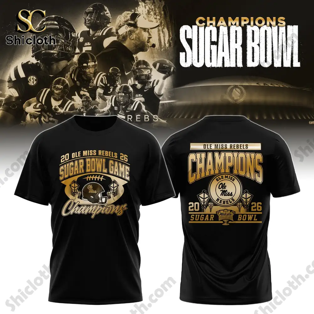 Ole Miss Rebels Sugar Bowl Champions 2026 Hoodie 4 Ole Miss Rebels Sugar Bowl Champions 2026 Hoodie - Image 4