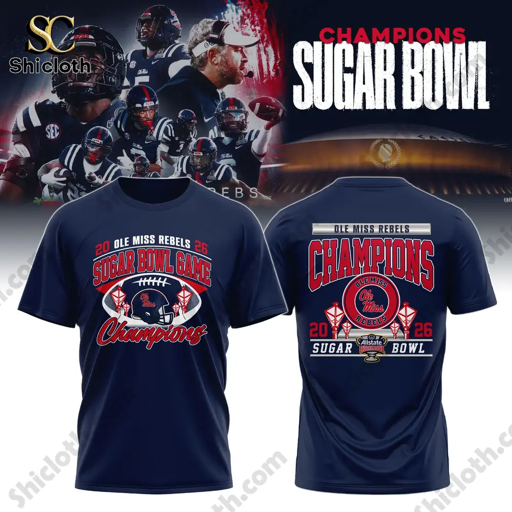 Ole Miss Rebels Sugar Bowl Champions 2026 Hoodie 10 Ole Miss Rebels Sugar Bowl Champions 2026 Hoodie - Image 10