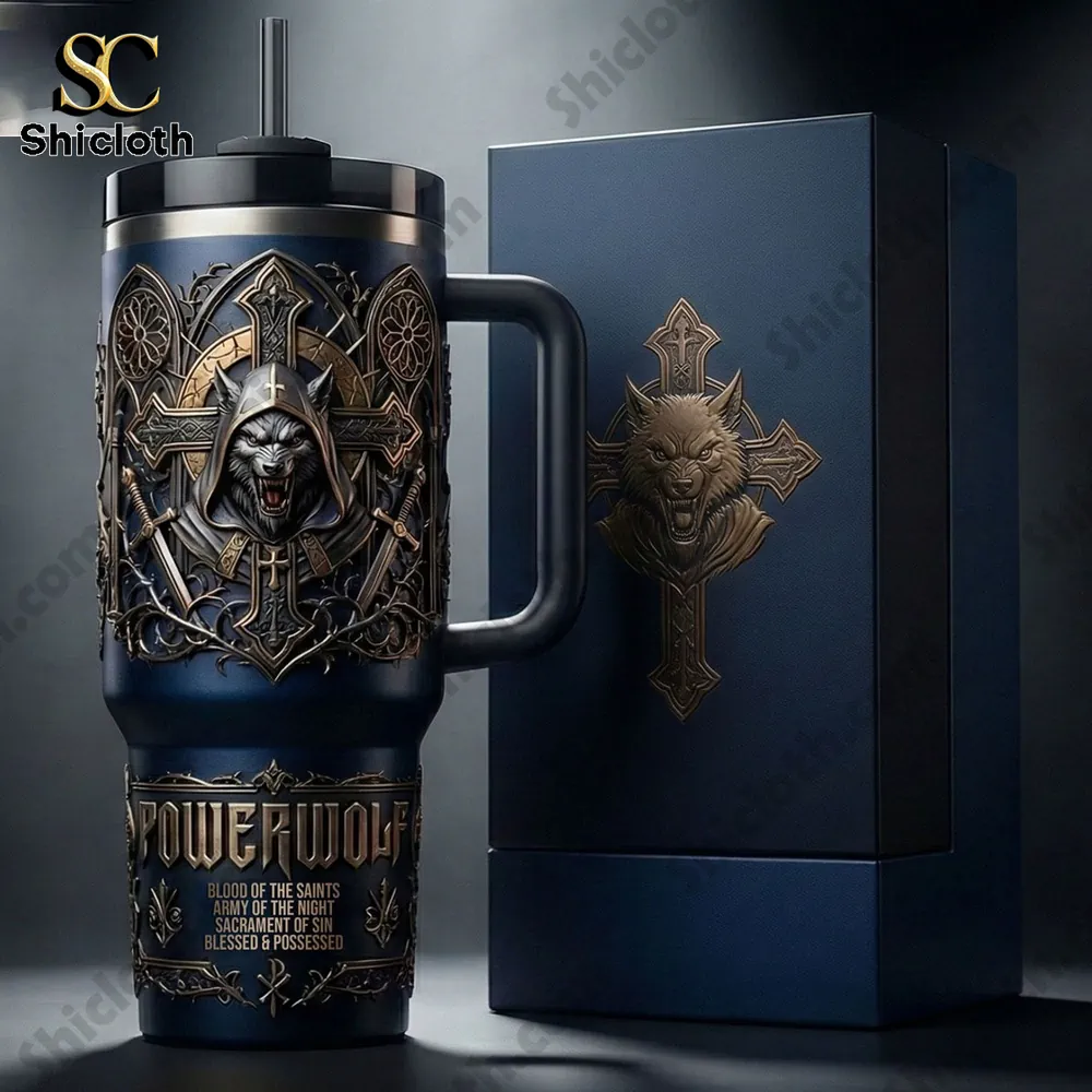 Alternative view of Powerwolf Blood Of The Saints Tumbler Cup