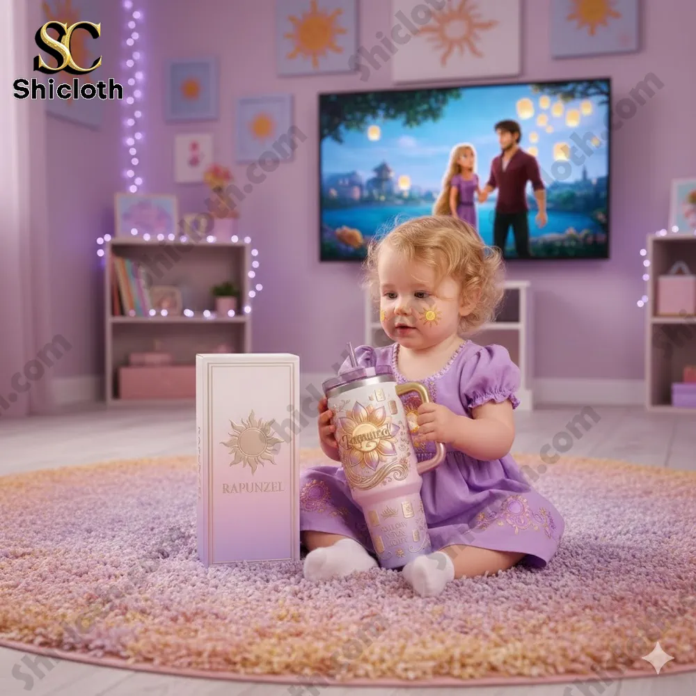 Rapunzel Follow Your Light Tumbler Cup