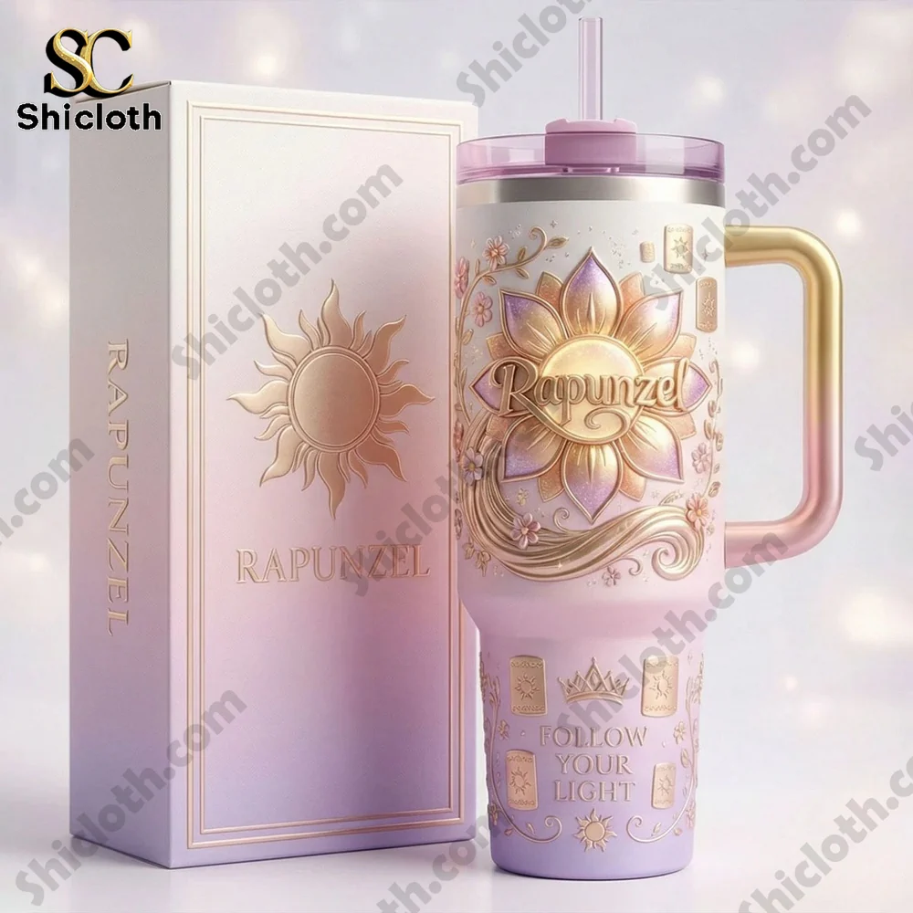Alternative view of Rapunzel Follow Your Light Tumbler Cup