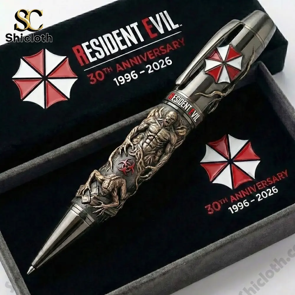 Resident Evil anniversary collector pen in display box!