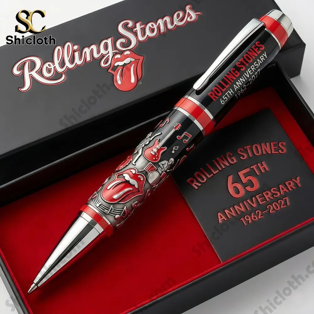 Alternative view of Rolling Stones 65th Anniversary Commemorative Pen