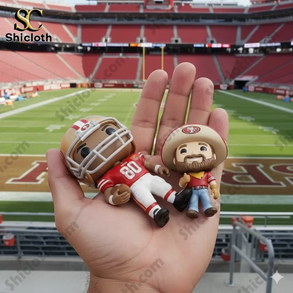 San Francisco 49ers 80th Anniversary Commemorative Pop Figure Doll