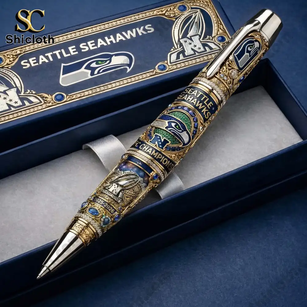 Alternative view of Seattle Seahawks NFC Champion 3D Pen