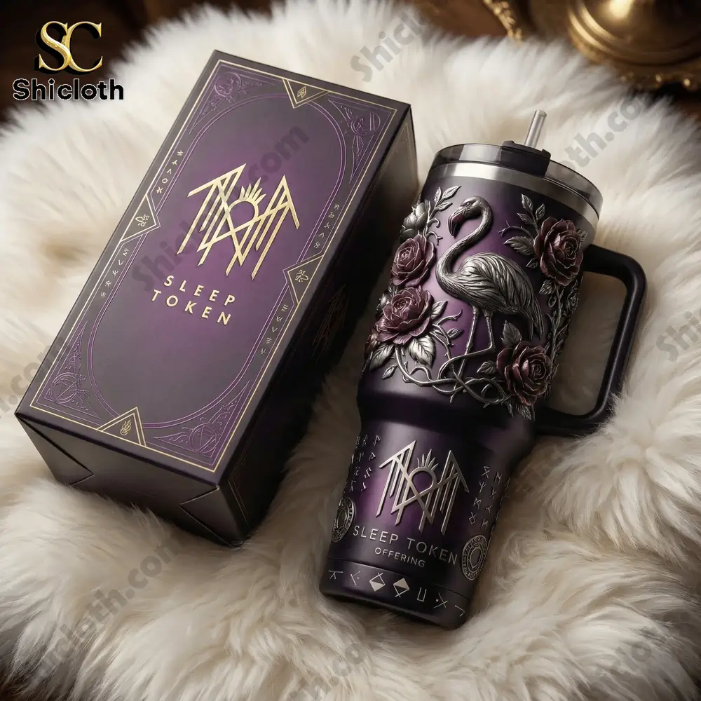 Alternative view of Sleep Token Even In Arcadia 3D Tumbler Cup