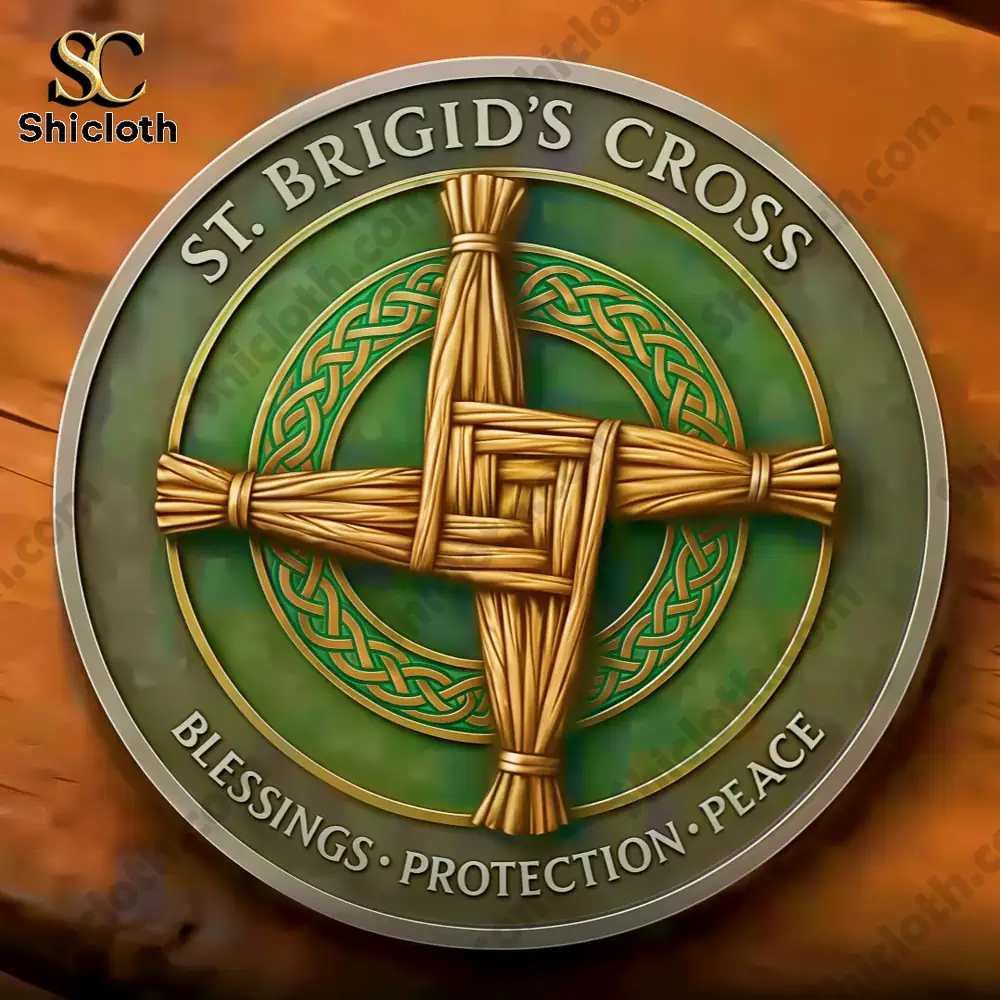 Alternative view of St. Patrick's Day Commemorative Lucky Coin