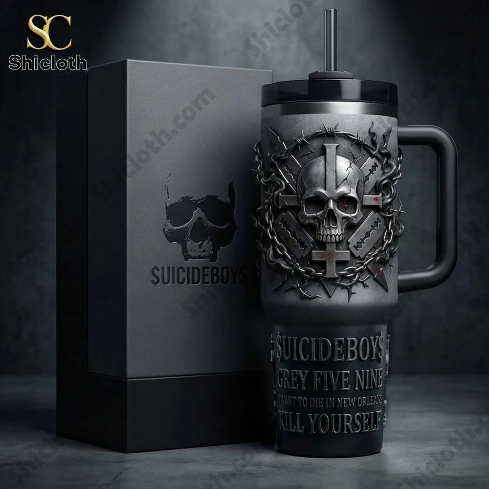 Alternative view of Suicideboys Grey Five Nine G59 Tumbler Cup