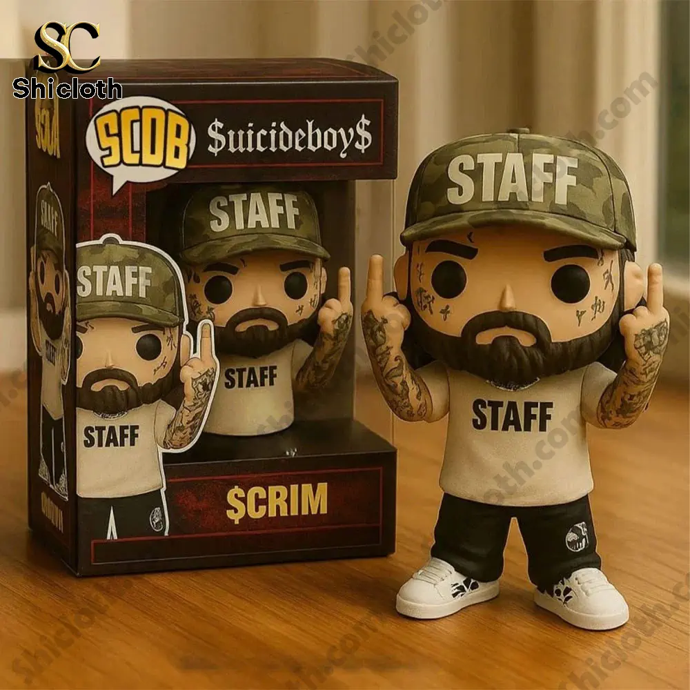 Alternative view of Suicideboys Staff Vinyl Pop Figure Doll