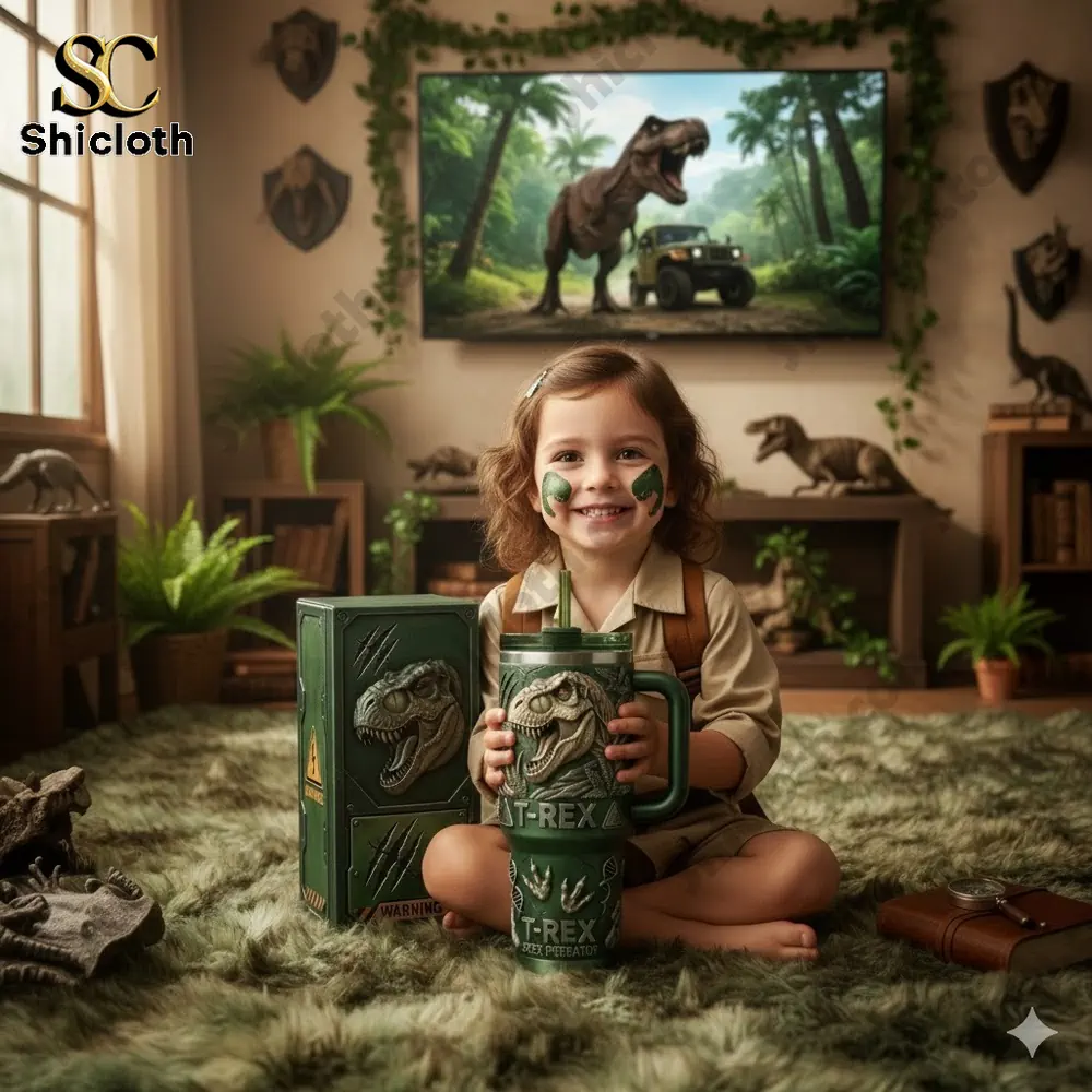 T Rex Apex Predator Tumbler Cup