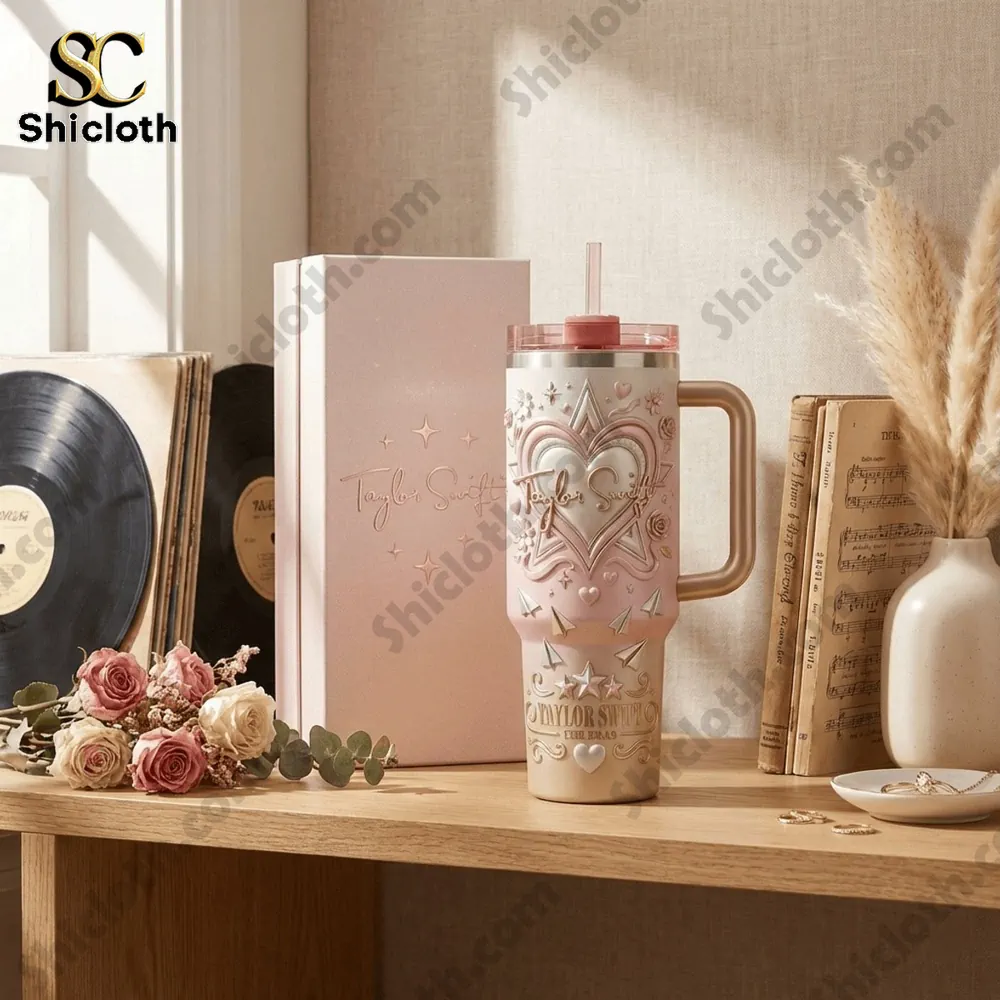 Alternative view of Taylor Swift The Eras Pink Tumbler Cup