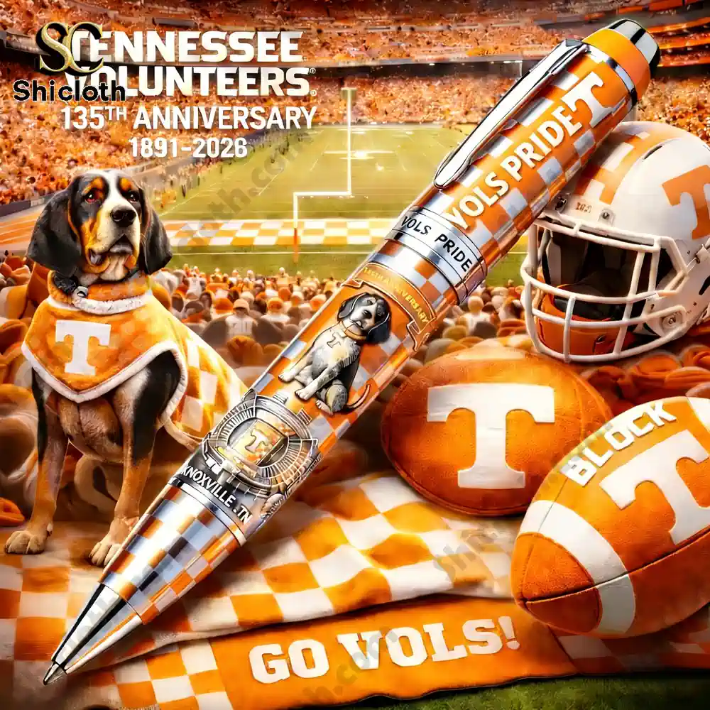 Alternative view of Tennessee Volunteers 135th Anniversary Commemorative Pen