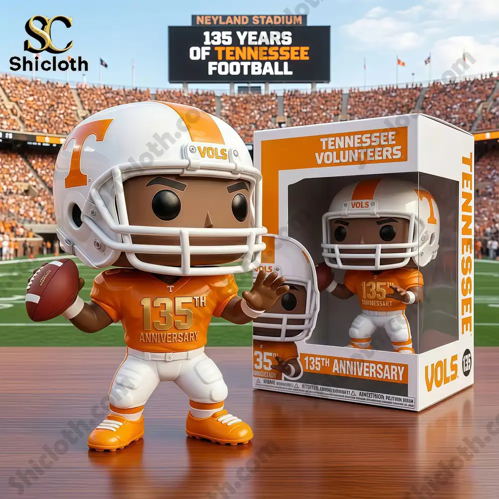 Rat Fink Skull Road Outlaw Collectible Pop Figure Doll 6 Tennessee Volunteers football player collectible figure in stadium scene!