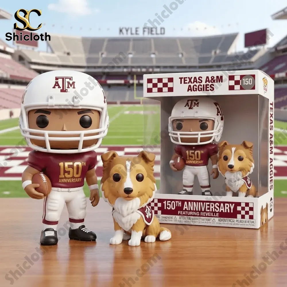 Texas A&M 150th Anniversary Commemorative Pop Figure