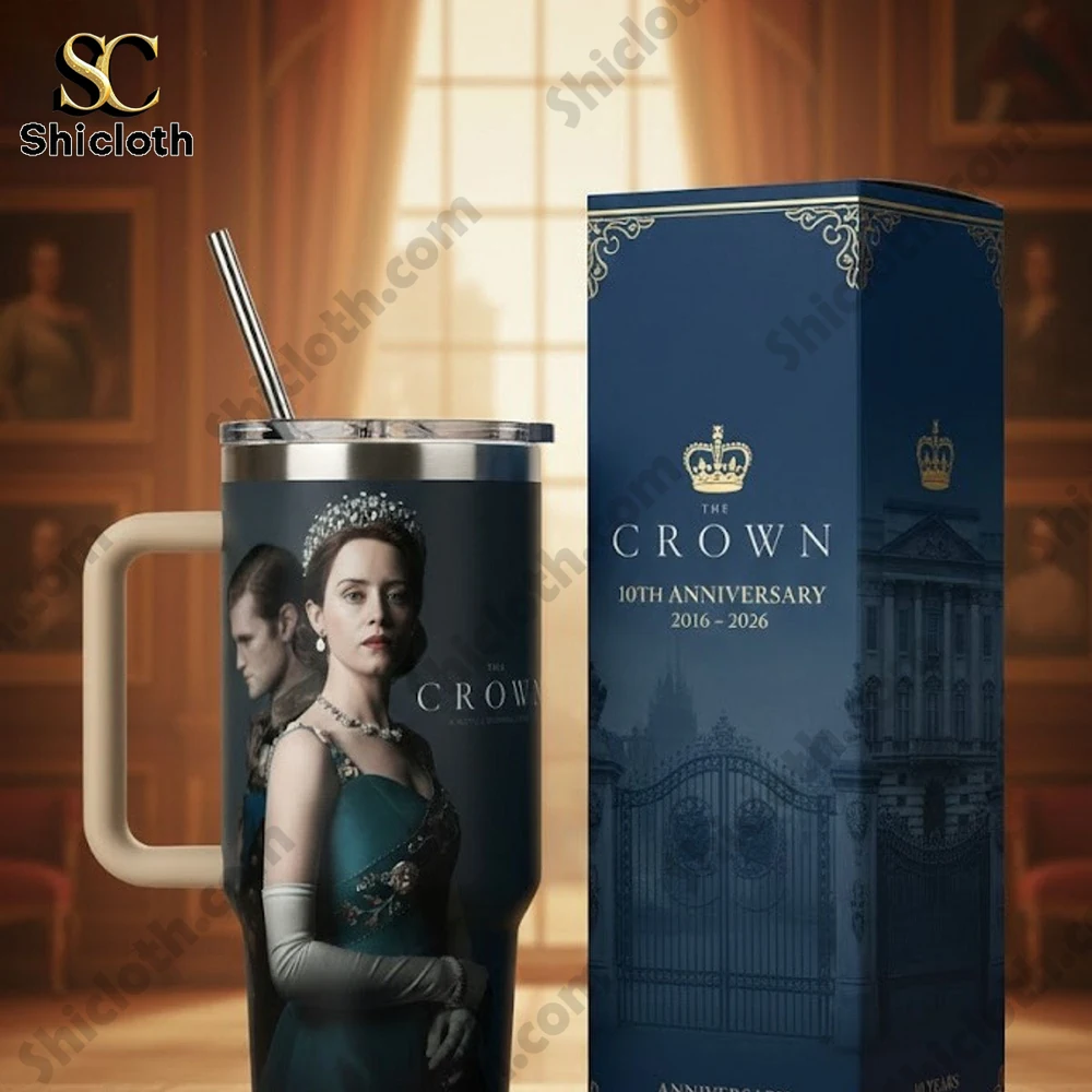 Alternative view of The Crown 10th Anniversary 2016-2026 Tumbler