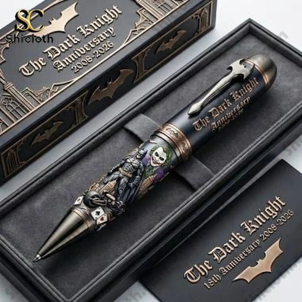 Dark Knight themed pen in display box!