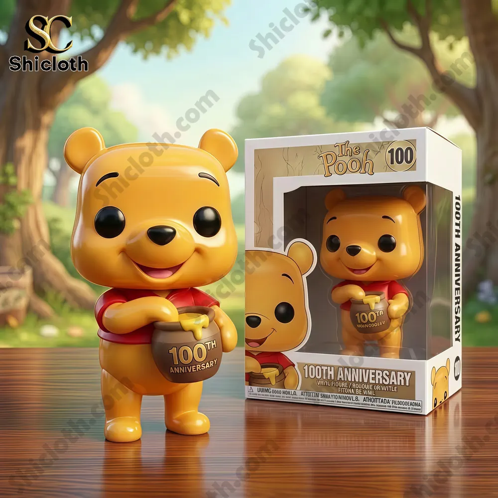 Shicloth Pooh figure with product box!