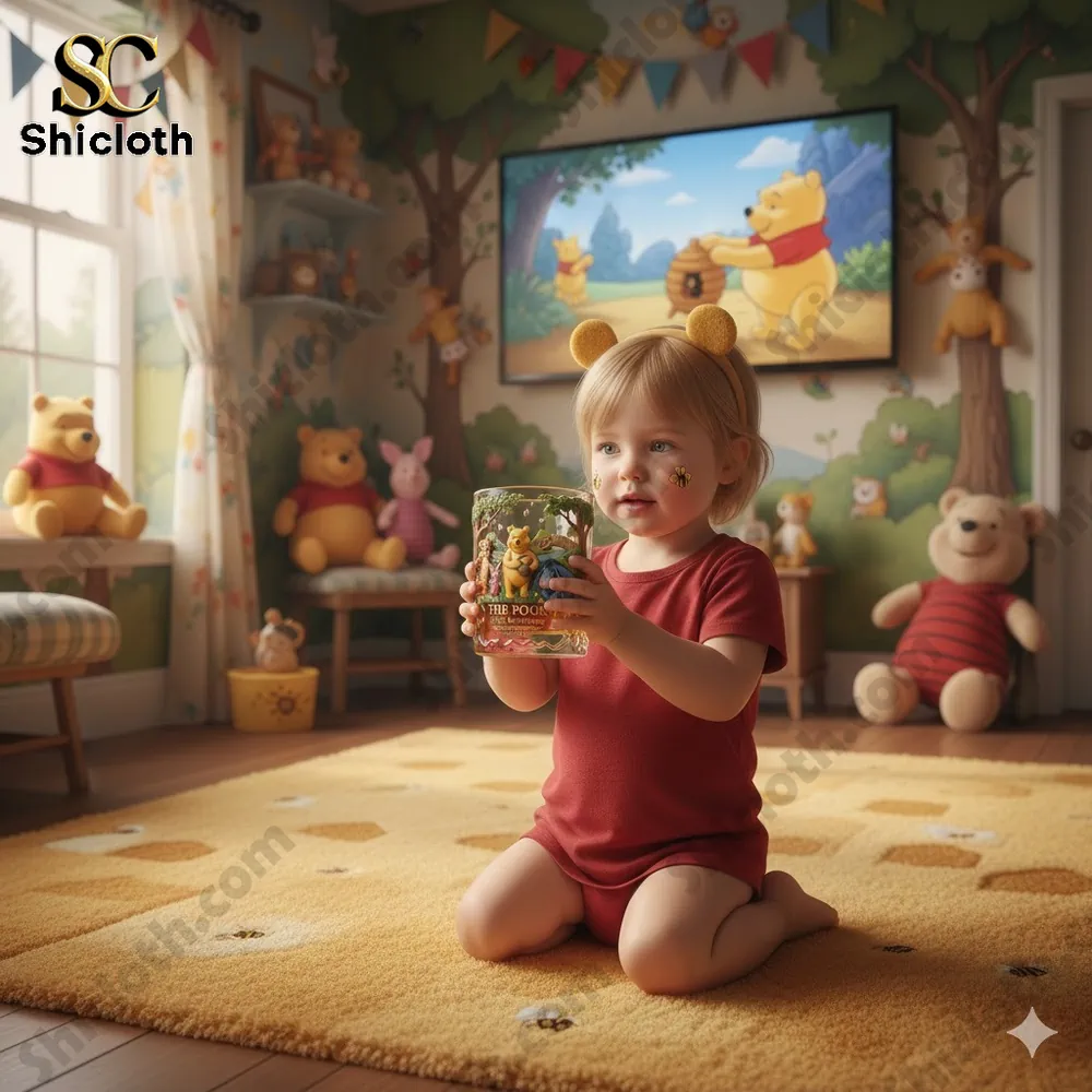 The Pooh 100th Anniversary Commemorative Whiskey Glass