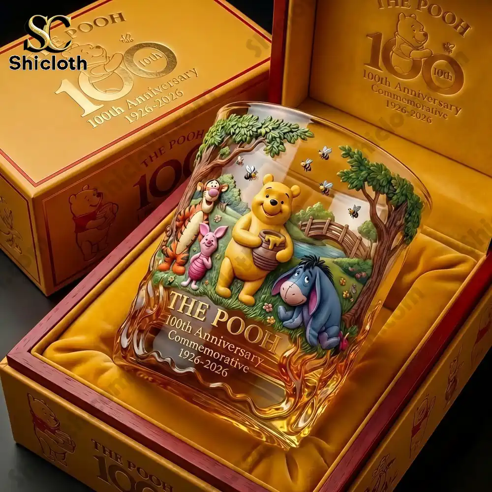 Alternative view of The Pooh 100th Anniversary Commemorative Whiskey Glass