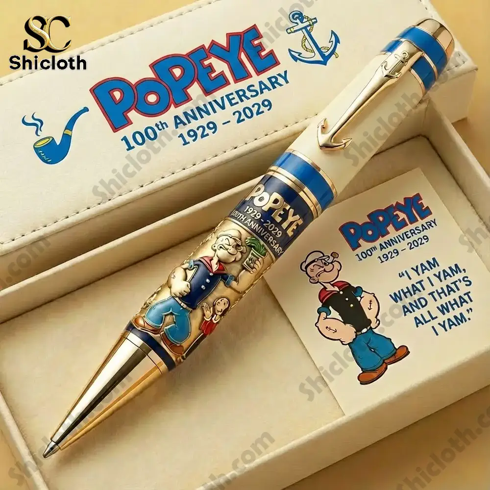 Alternative view of The Sailor Man Popeye 1929-2029 100th Anniversary Pen