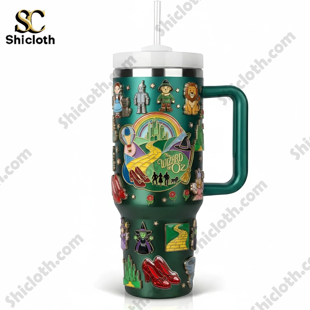 The Wizard of Oz Emerald City Tumbler With Handle
