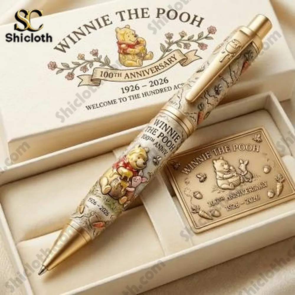 Alternative view of Winnie the Pooh 100th Anniversary 1926-2026 Pen
