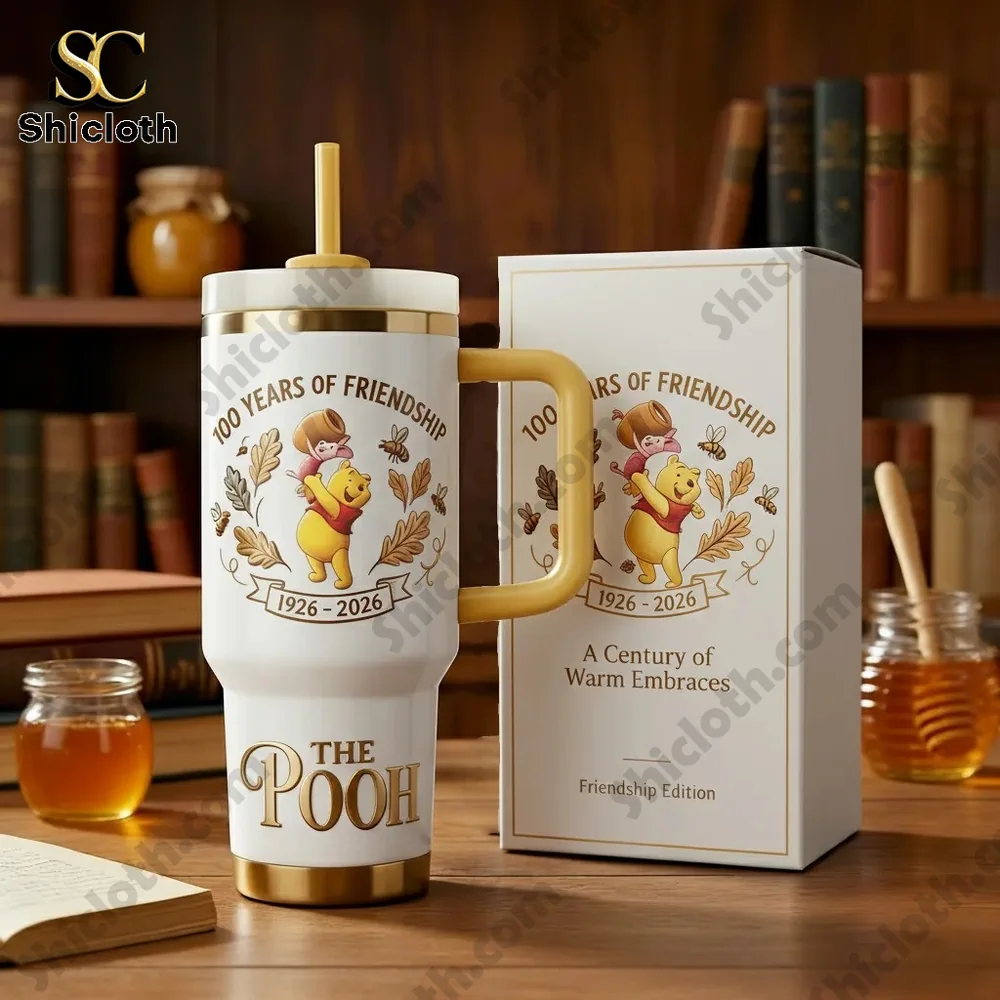 Alternative view of Winnie the Pooh 100th Anniversary A Century of Friendship Tumbler