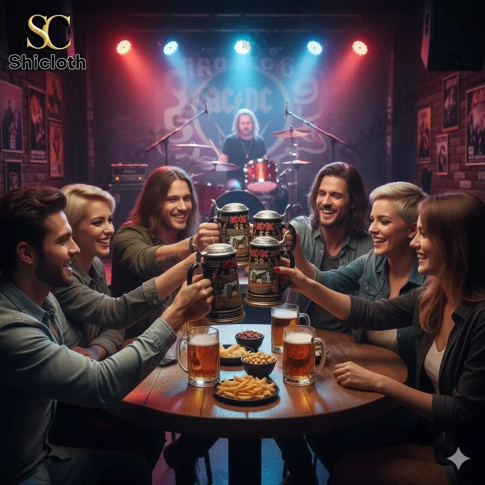 ACDC 53 Years of High Voltage 1973-2026 Anniversary Collector?s Beer Stein