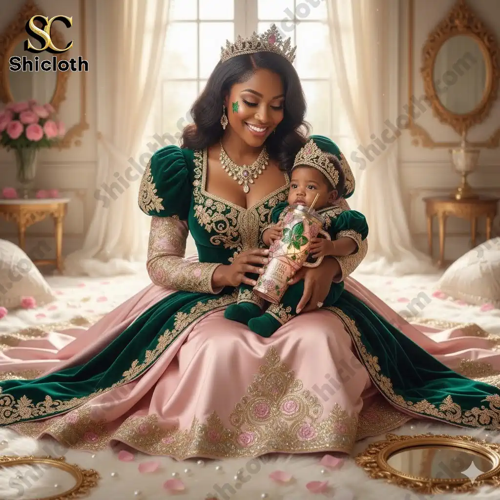 Alpha Kappa Alpha Service to All Mankind 40oz Tumbler With Handle