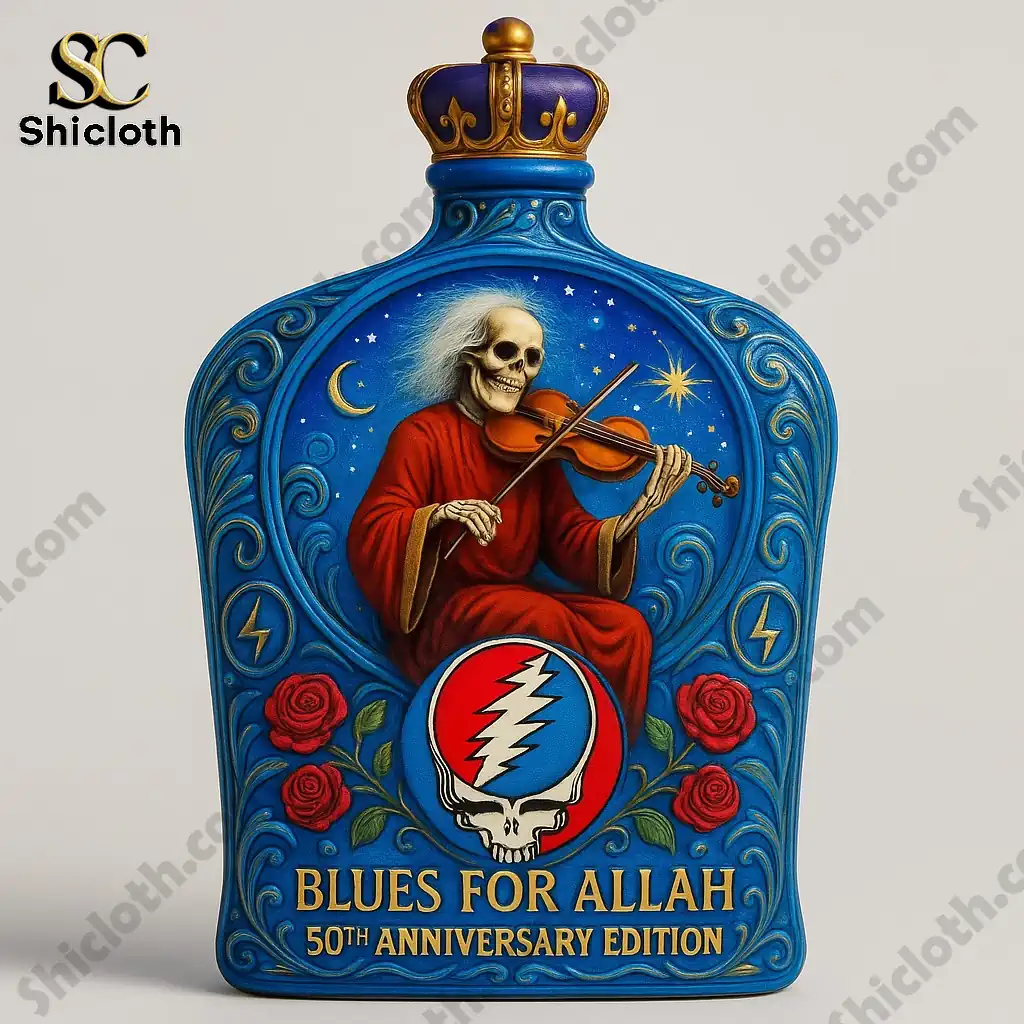 Blues for Allah 50th Anniversary Edition Bottle 3 Blues For Allah anniversary bottle isolated on white background!