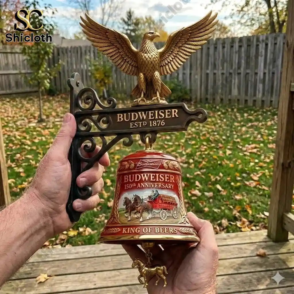 Budweiser 150th Anniversary Heritage Collector?s Wall Bell