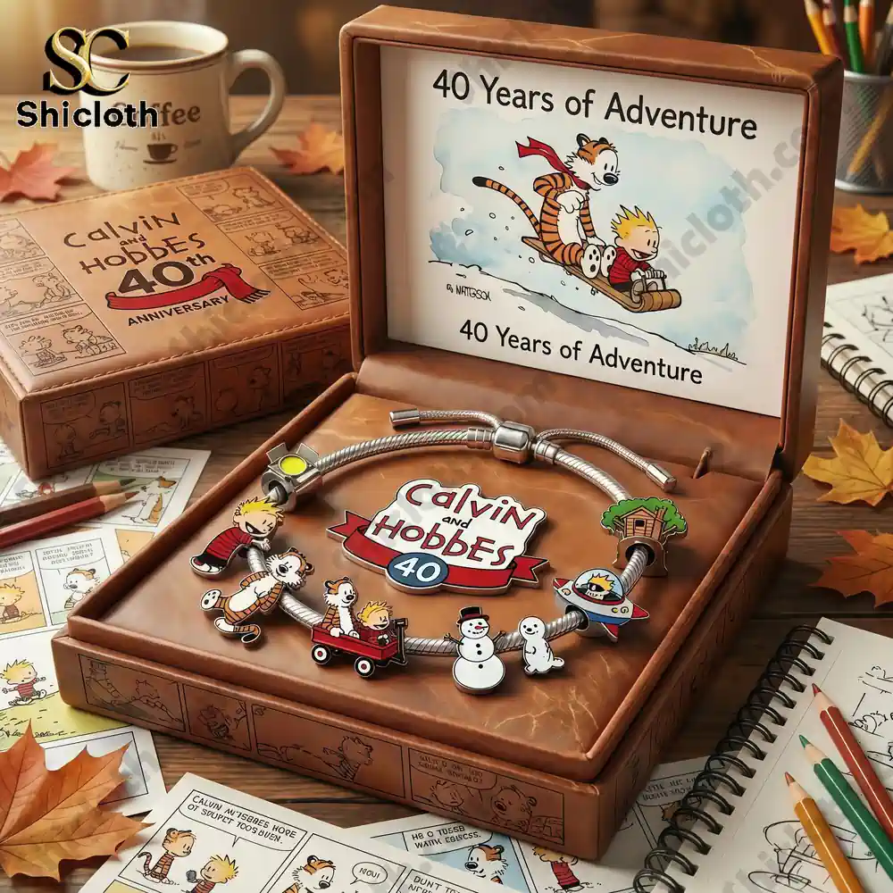 Alternative view of Calvin and Hobbes 40th Anniversary Commemorative Adjustable