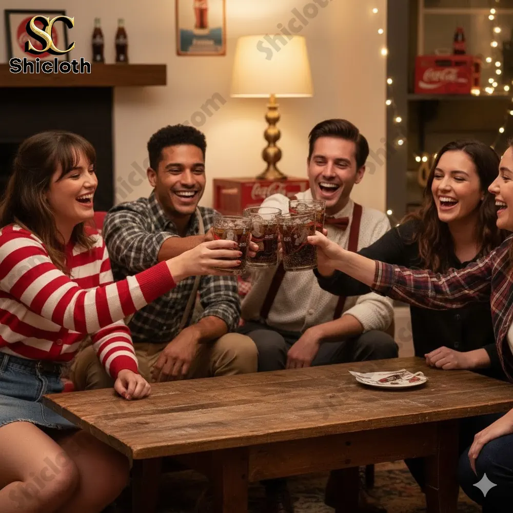 Coca Cola 140Th Anniversary Archive Edition Whiskey Glass