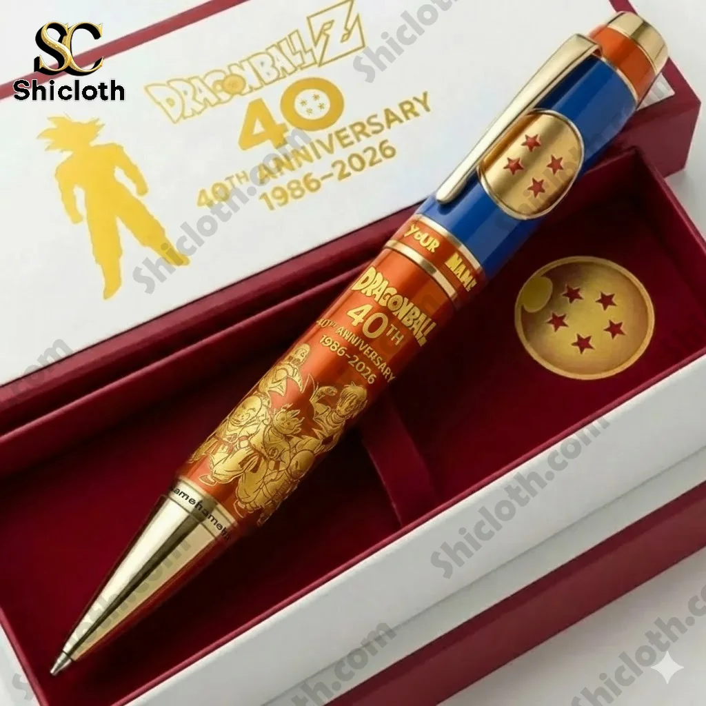 Dragon Ball 40th Anniversary commemorative pen in a premium gift box