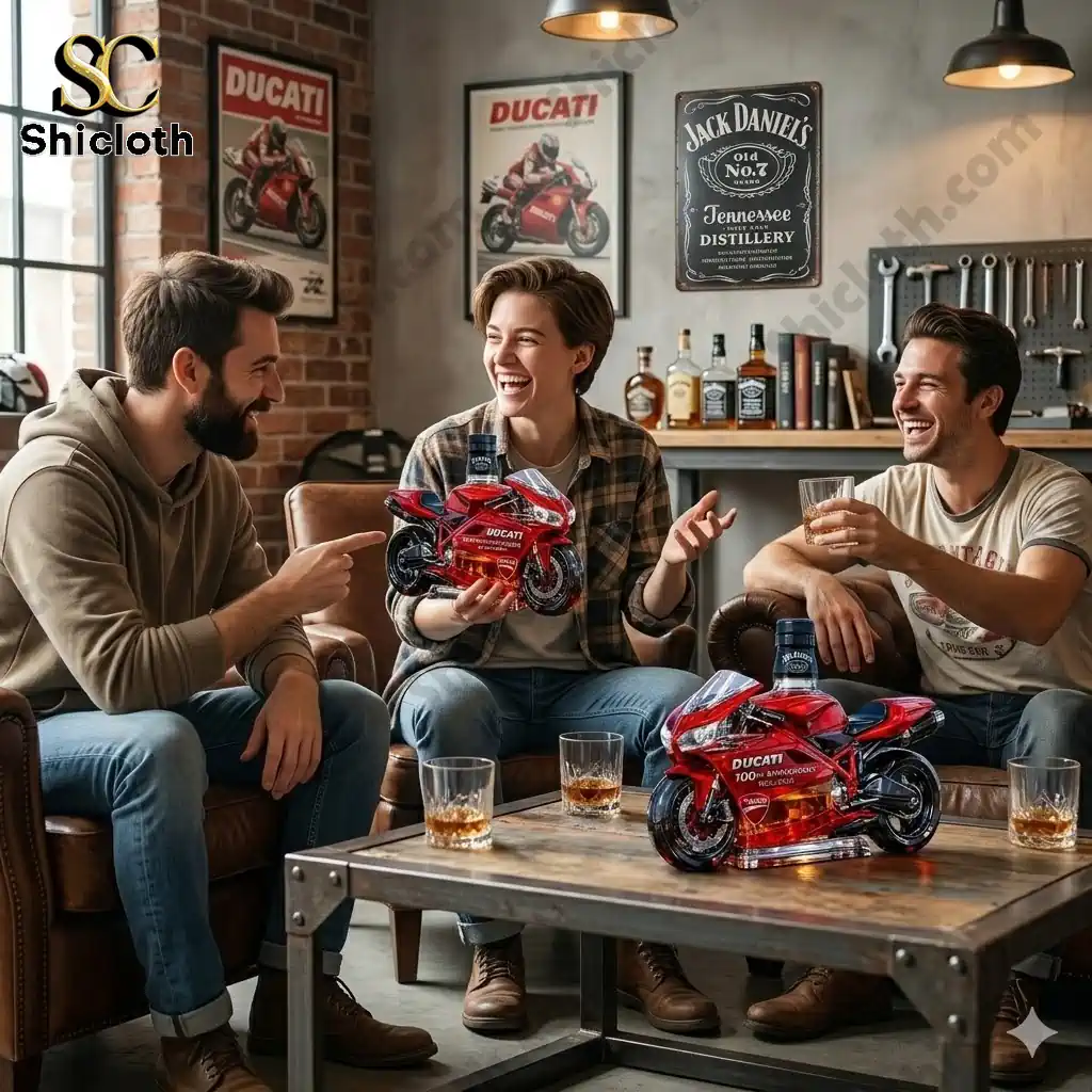 Ducati 100th Anniversary Whisky Bottle