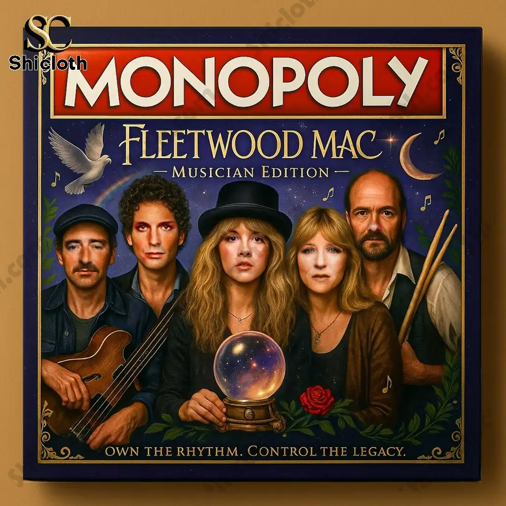 Alternative view of Fleetwood Mac Musician Edition Game Monopoly 2026