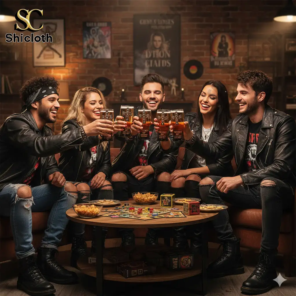 Guns N Roses 40Th Anniversary 1987 2027 Beer Glass